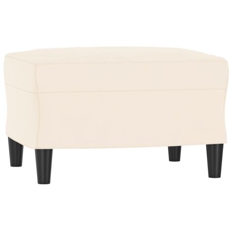 Banc Banquette Design, Banc de salle à manger, Banc de cuisine Crème 70x35x41 cm Velours vidaXL