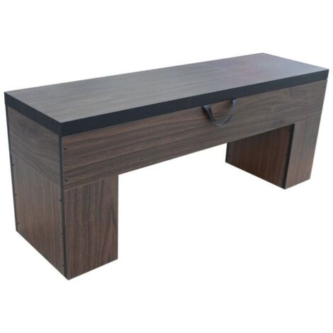 Banc Bois avec rangement -113 x 32 x 45.5 cm-Classic