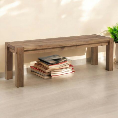 Banc bois chene massif 153cm FJORD