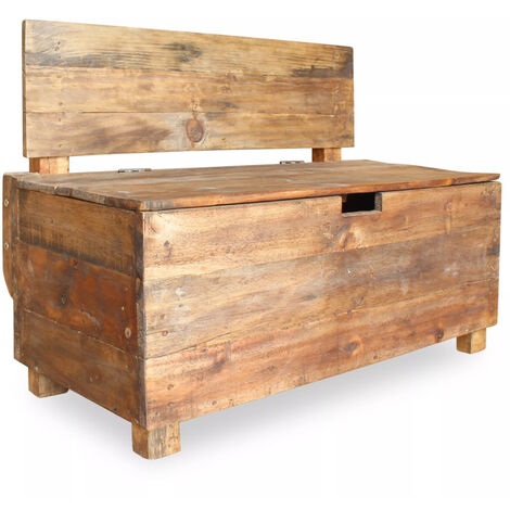 Banc Bois de récupération 86 x 40 x 60 cm