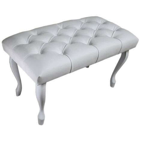Banc, bout de lit capitonné 80x40x45 cm