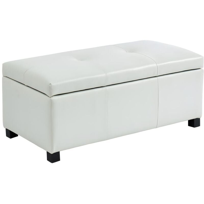 Banc coffre simili filippo - Blanc