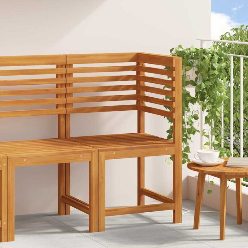 Chaise de jardin Marron 50 x 50 x 91cm Bois d'acacia massif Vidaxl