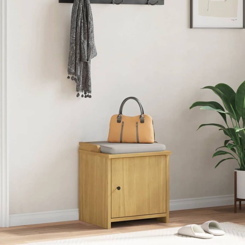 Vidaxl - Banc de couloir sandnes 45x40x50 cm bois de pin massif