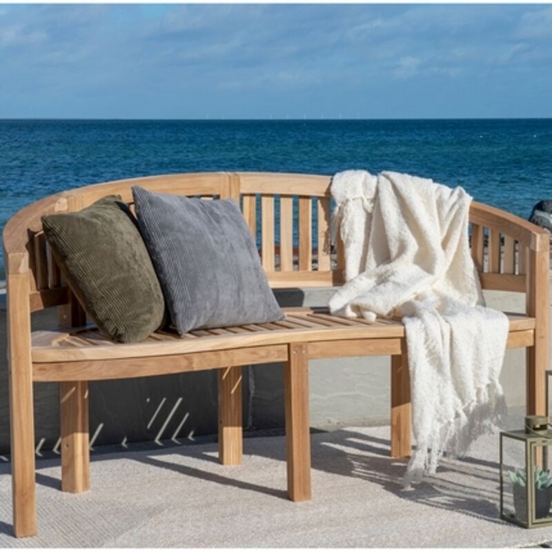 Boca banc de jardin teck.