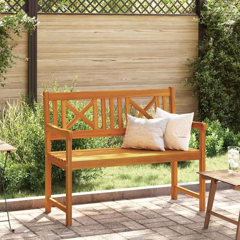 Vidaxl - Banc de jardin Marron 110 x 56 x 90 cm Bois d'acacia massif