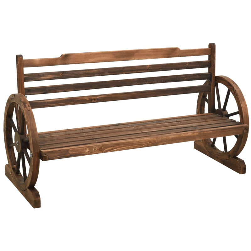 Banc de jardin 142 cm Bois de sapin massif