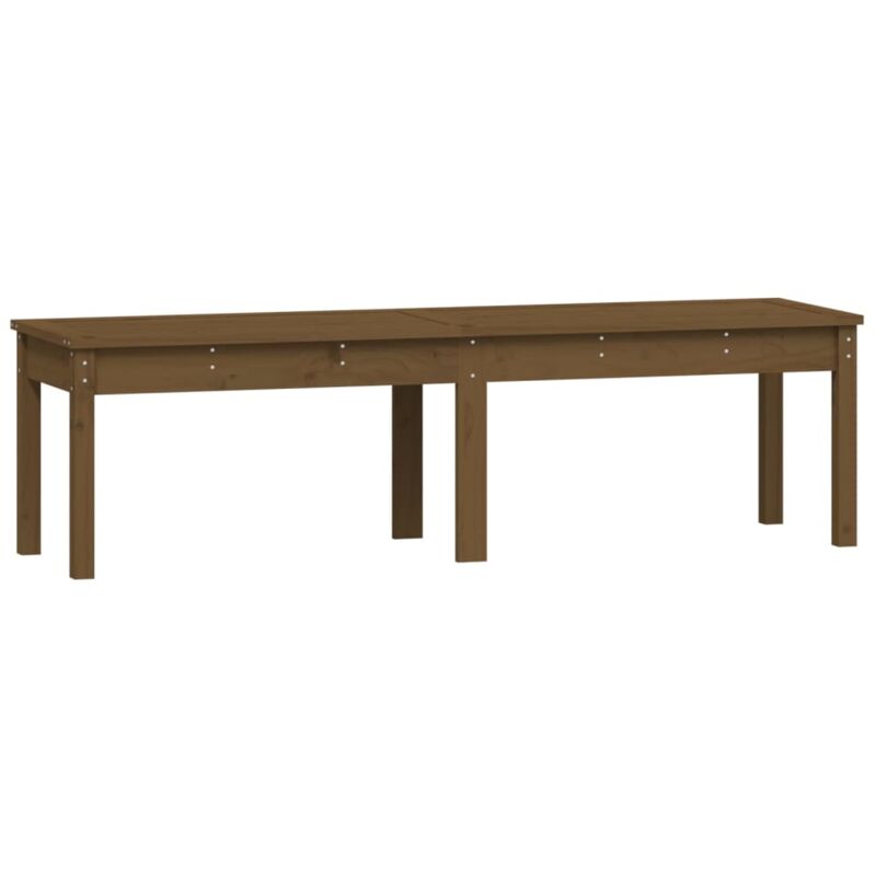 Vidaxl - Banc de jardin à 2 places marron miel 159,5x44x45cm bois de pin