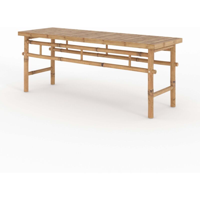 Banc de jardin 2 places en bambou - vadella