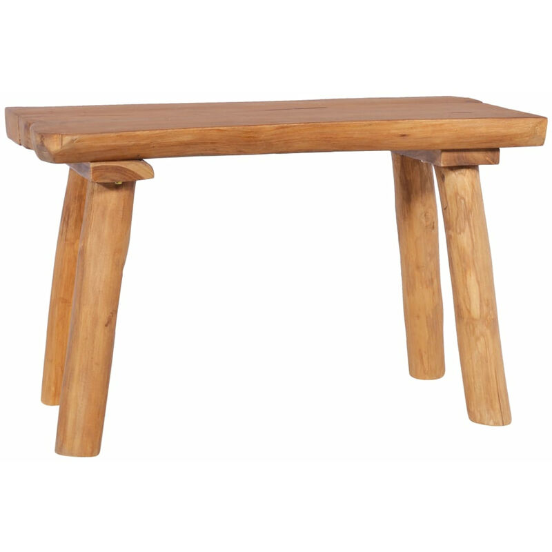 Banc de jardin 80 cm Bois de teck massif