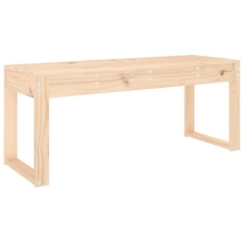 Banc de jardin  Banc extérieur  Banquette de jardin 110x38x45 cm bois massif de pin