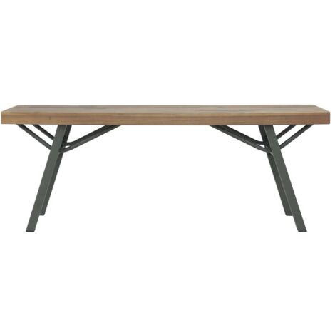 Banc de jardin  Banc extérieur  Banquette de jardin 120 cm Bois d'acacia solide