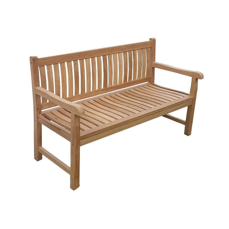 Banc de Jardin CILOWA 150 cm Teck Premium