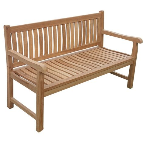 Banc de Jardin CILOWA 180 cm Teck Premium