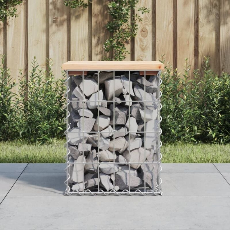 Vidaxl - Furniture Limited - Banc de jardin design de gabion 33x31x42 cm