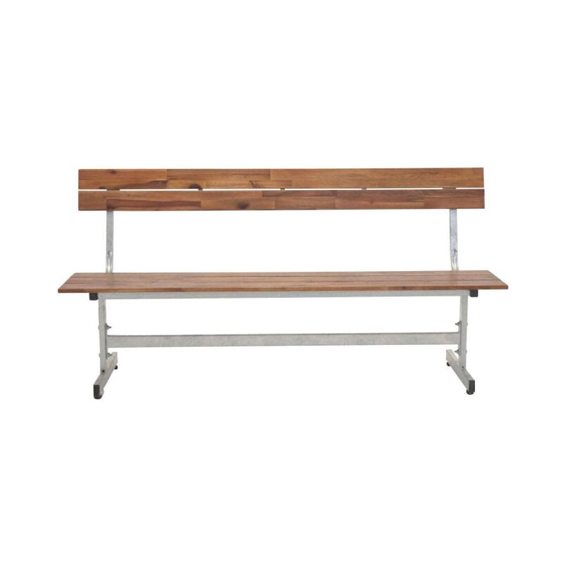Banc de Jardin en Bois 'Lie' 180cm Naturel