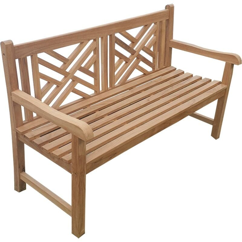 Banc de Jardin ENDIA 150 cm Teck Premium