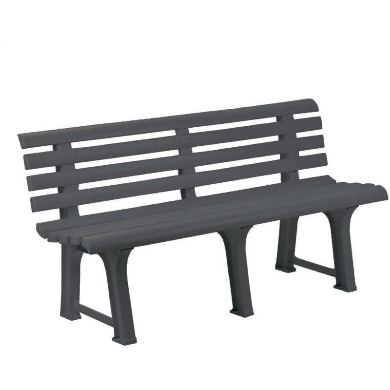 Homemaison - Banc extérieur orchidea Gris anthracite 145x49x74 cm