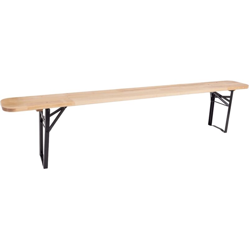 Banc table de jardin brasserie en bois 220cm