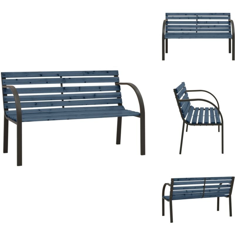 Banc de jardin pour enfants 81 cm bois de pin chinois gris - Banc De Jardin - Banc Enfant - Mobilier De Jardin - Meubles De Jardin - Bois De Pin