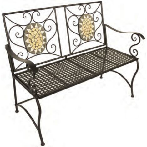 Banc de mosaïque classique