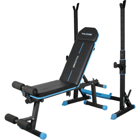 Banc de musculation avec support pour barre Thunder® WOXIC-CARMI