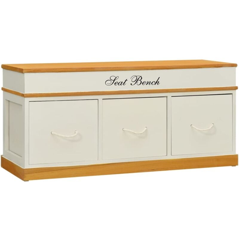 Vidaxl - Banc d'entrée de rangement à chaussures