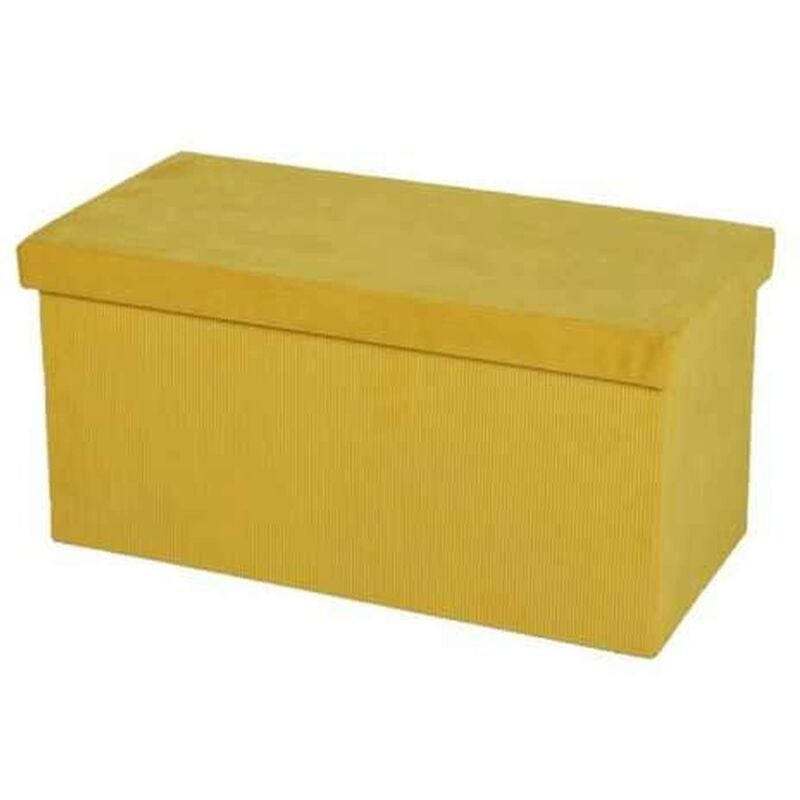 Banc de rangement pliable