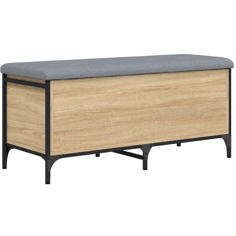 Vidaxl - Banc de rangement chêne sonoma 102x42x45 cm bois d'ingénierie