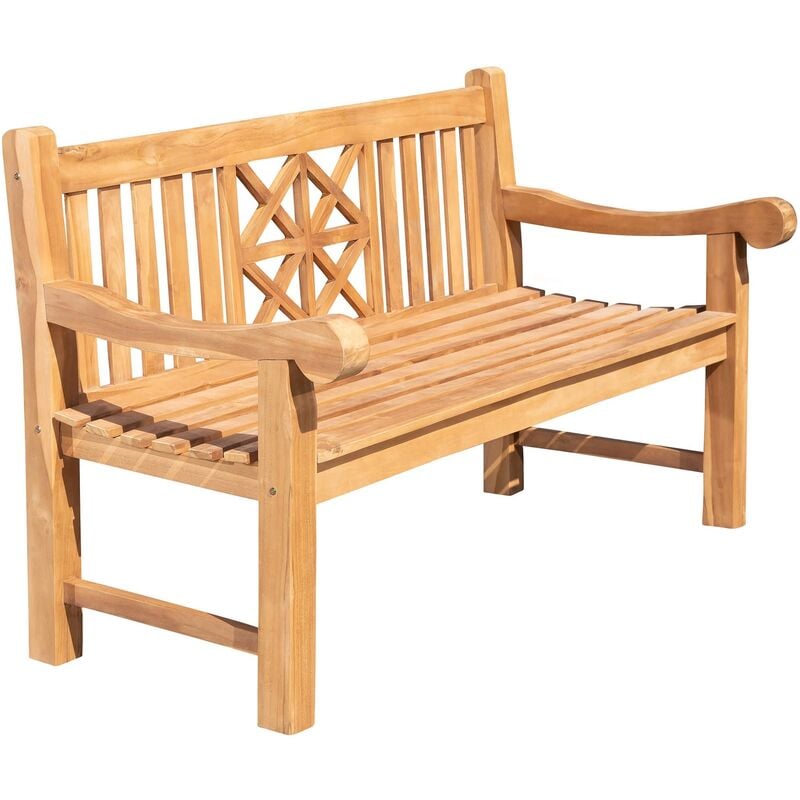 Banc de jardin en bois de teck Florida Teck 150 cm