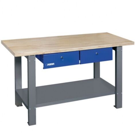 BANC DE TRAVAIL PLAN ÉTABIL OUTILS EN BOIS FERVI B022/15