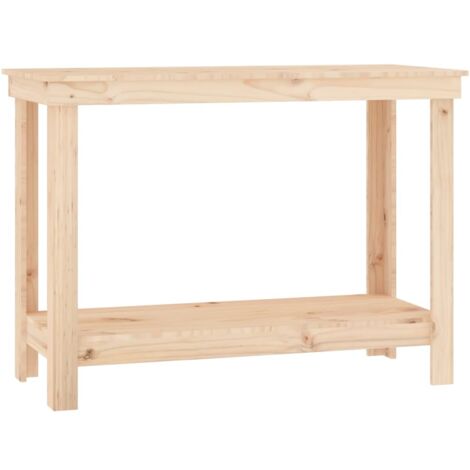 Banc d'intérieur  Banc de travail 110x50x80 cm Bois de pin massif CFW47898