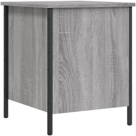 Banc d'intérieur,Banc de rangement sonoma gris 40x42,5x50 cm bois d'ingénierie CFW65711