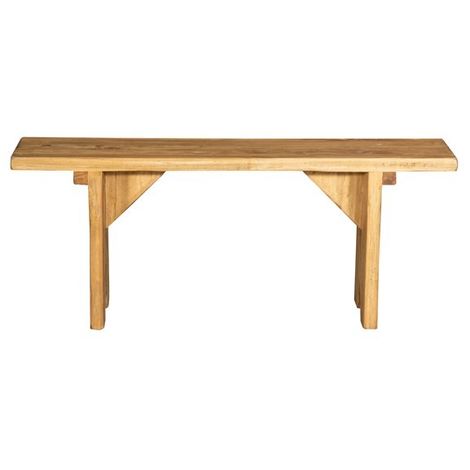 BANC EN CHAUX SOLIDE BOIS FINITION NATUREL MADE IN ITALY