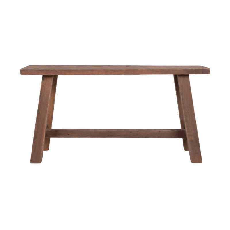 M&s - Banc 90x25x45 cm en teck marron