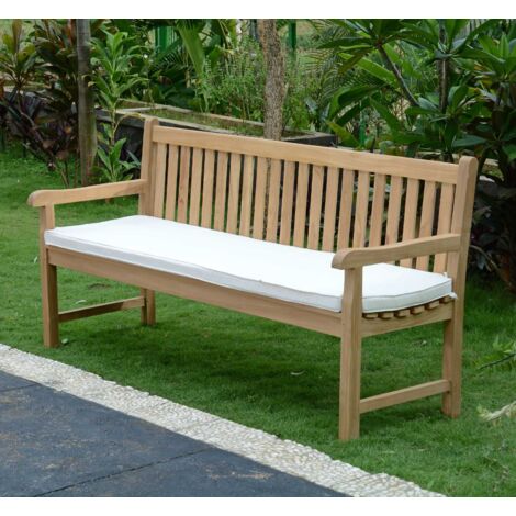Banc en teck massif Londres 180 cm
