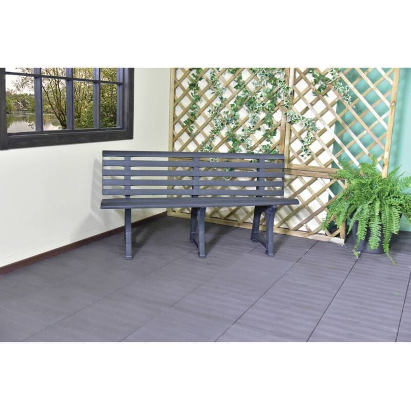 Banc isotta antracite