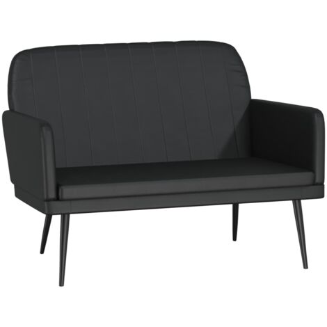 Banc Noir 107x80x81 cm Similicuir CFW578642