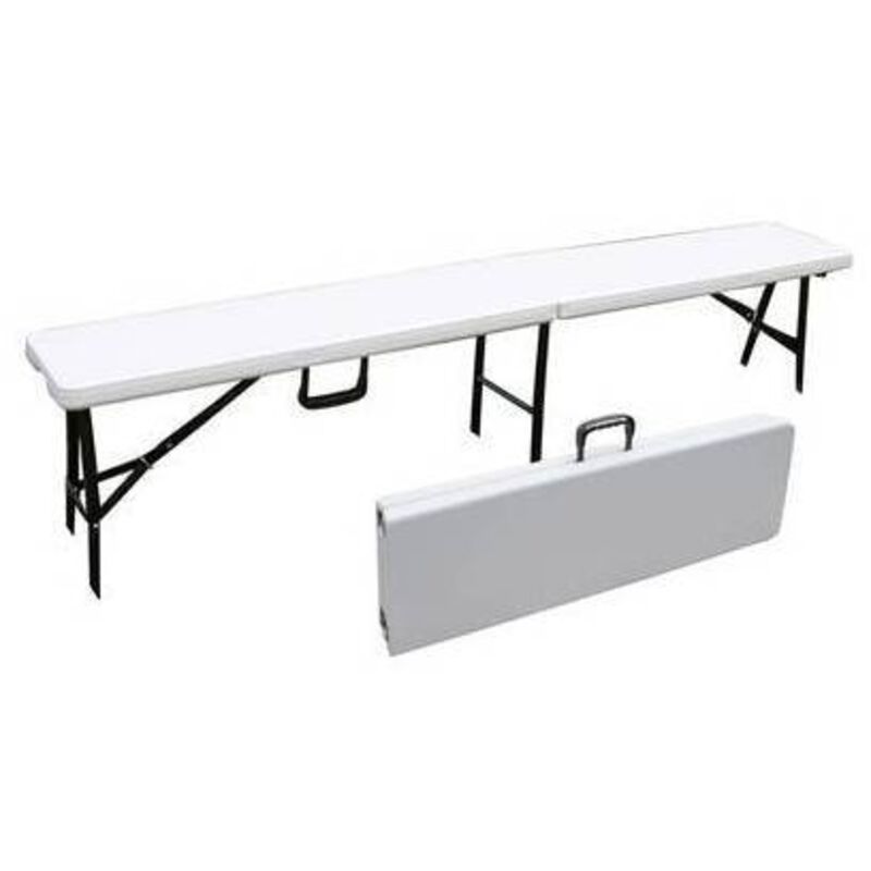 Banc pliant en plastique