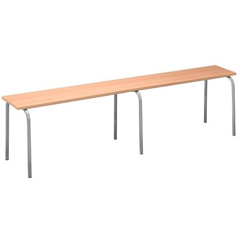 Banc scolaire hêtre L 200 cm - Maxiburo