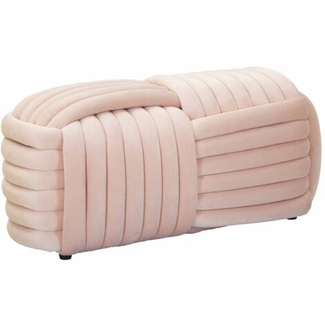 Banc Softy Rose Cm 90X45X45