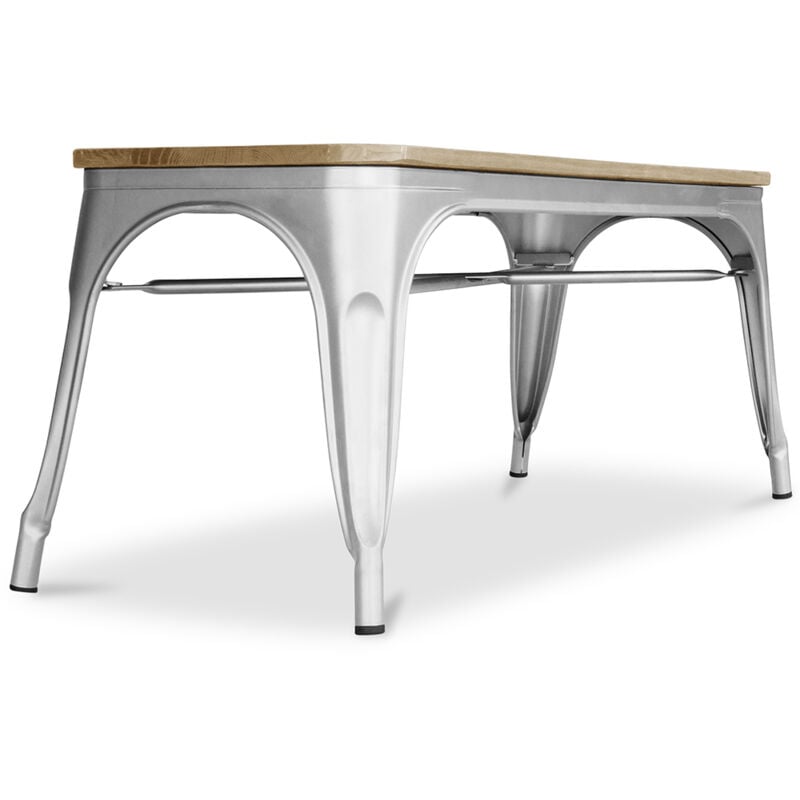Industrial Style - Banc - Design Industriel - Bois et Métal - Stylix Acier