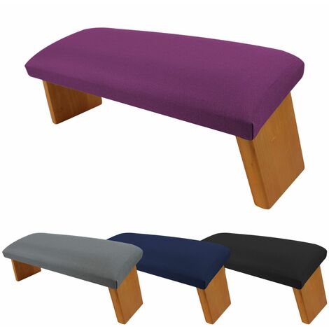 Banc, tabouret de méditation, yoga pliant en bois - Prune - Vivezen