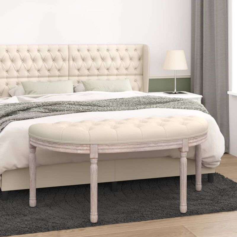 Vidaxl - Banc 110,5x45x49 cm lin