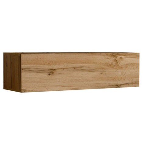 Banc TV Mural Design "Switch" 120cm Naturel