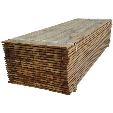 BRICO LEGNO STORE Bancale listoni decking pavimento legno pino impregnato autoclave 20 - 28 mm