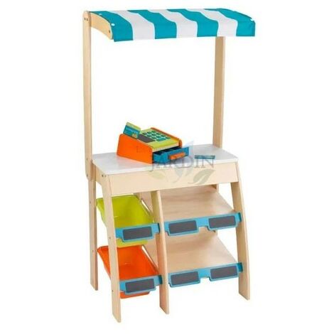 COSTWAY Cassapanca Contenitore per Bambini in Legno Massello, con Panca per  Sedersi, Coperchio Apribile, Ideale per Conservare Giochi e Libri, 60 x 26 x  50 cm