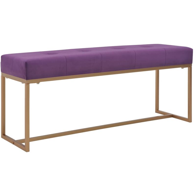 

Banco 120 cm terciopelo morado