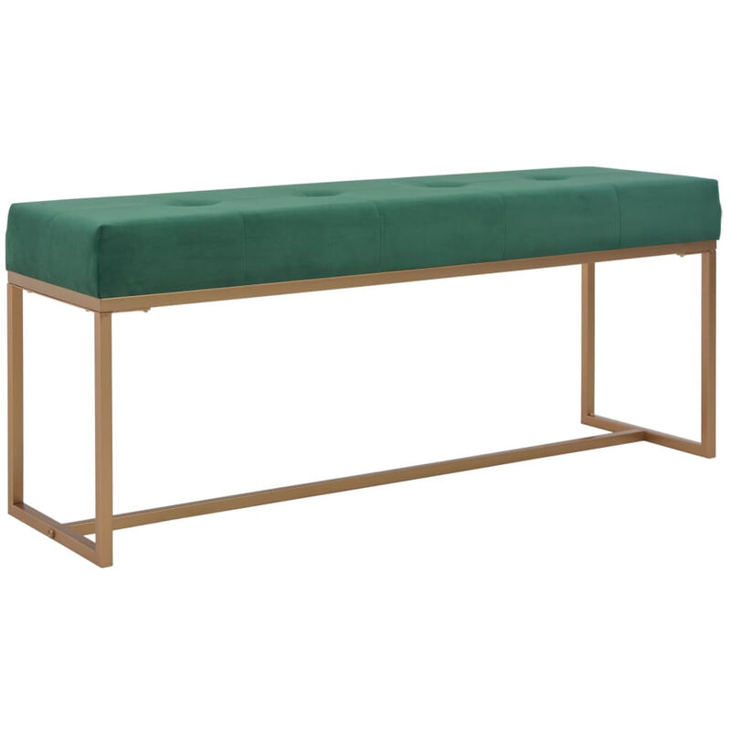 

Banco 120 cm terciopelo verde