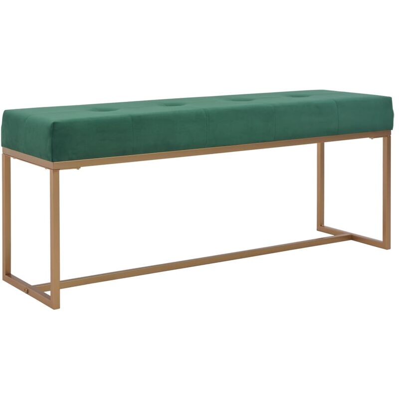 

Banco 120 cm terciopelo verde